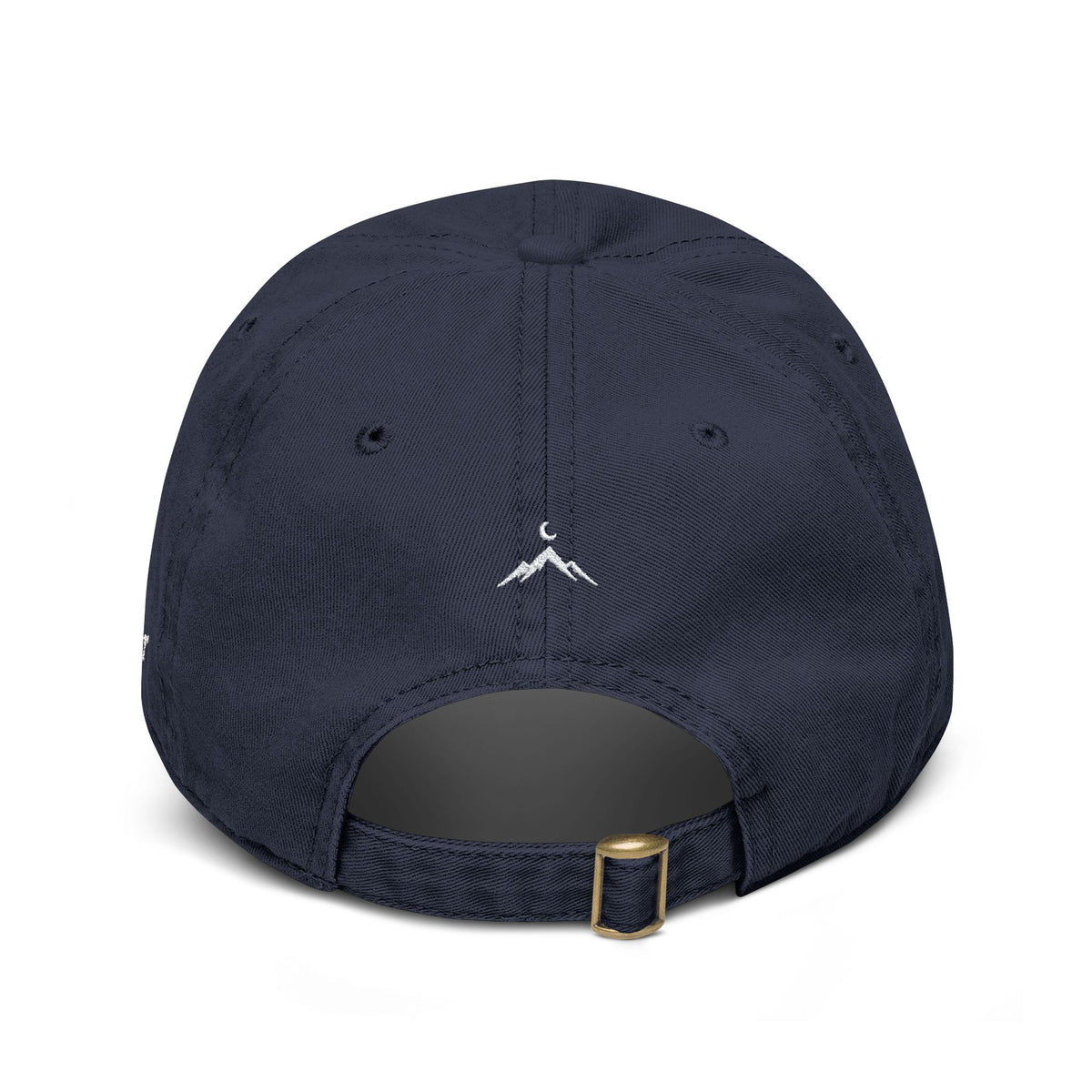 Beyond the Trail Washed Baseball Cap — Embroidered Mountain Adventure Hat