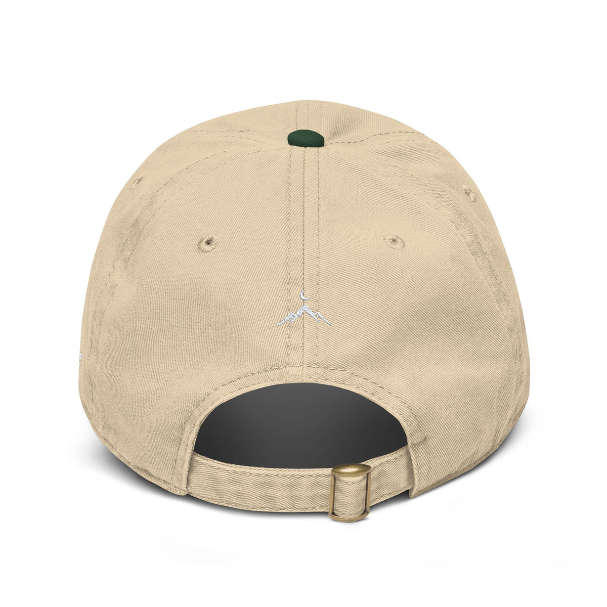 Beyond the Trail Washed Baseball Cap — Embroidered Mountain Adventure Hat